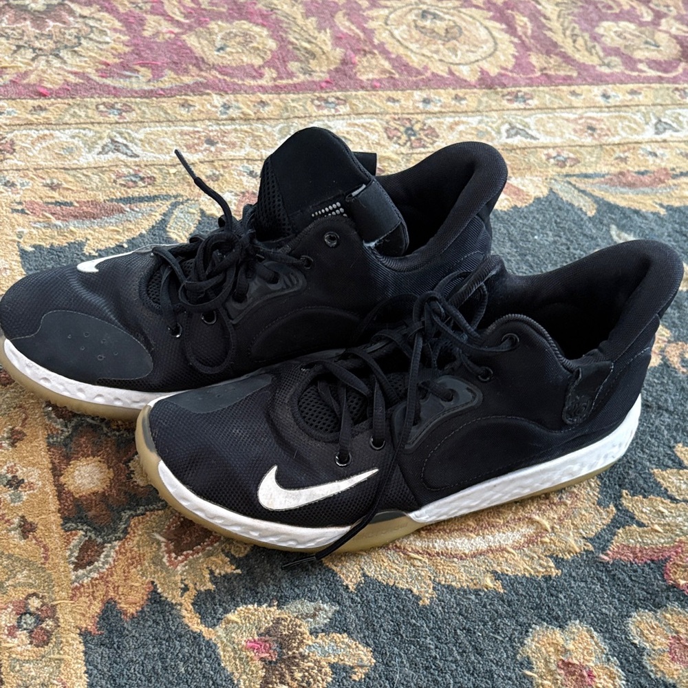 Nike AT1200-001 black high top‎ basketball shoes KD trey size 9.5